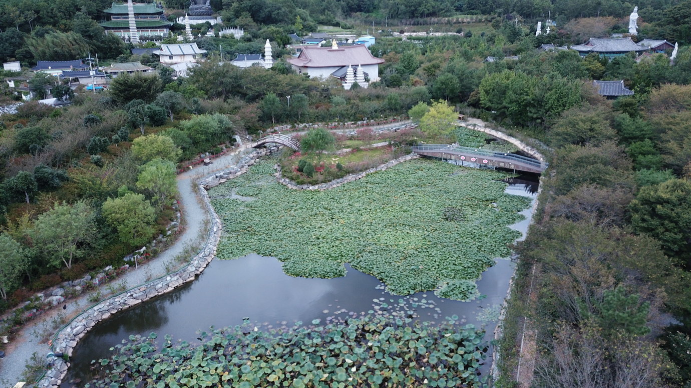 하늘에서본 전경