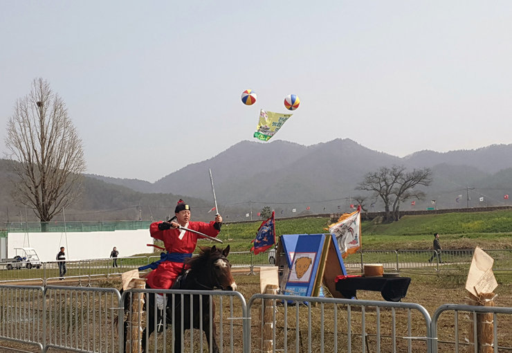 전라병영성축제 마상무예