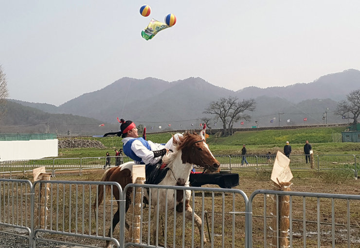 전라병영성축제 마상무예